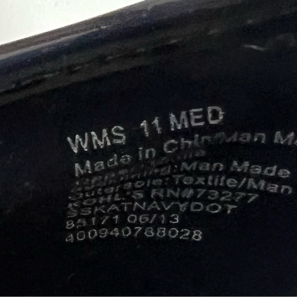 Croft & Barrow Sole Sense blue flats - Picture 2 of 6